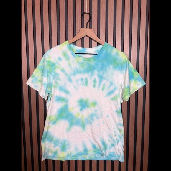 The Rail Other - The Rail Tie Dye T Shirt Medium Mens Multicolor Short Sleeve Tee